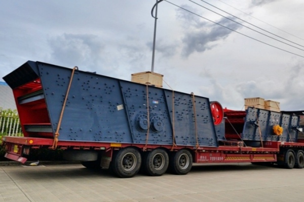 恒源破碎筛分设备发货至贵州