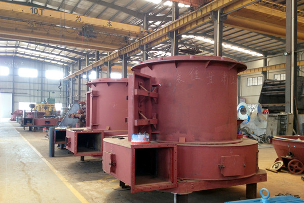 摆式磨粉机出厂试机