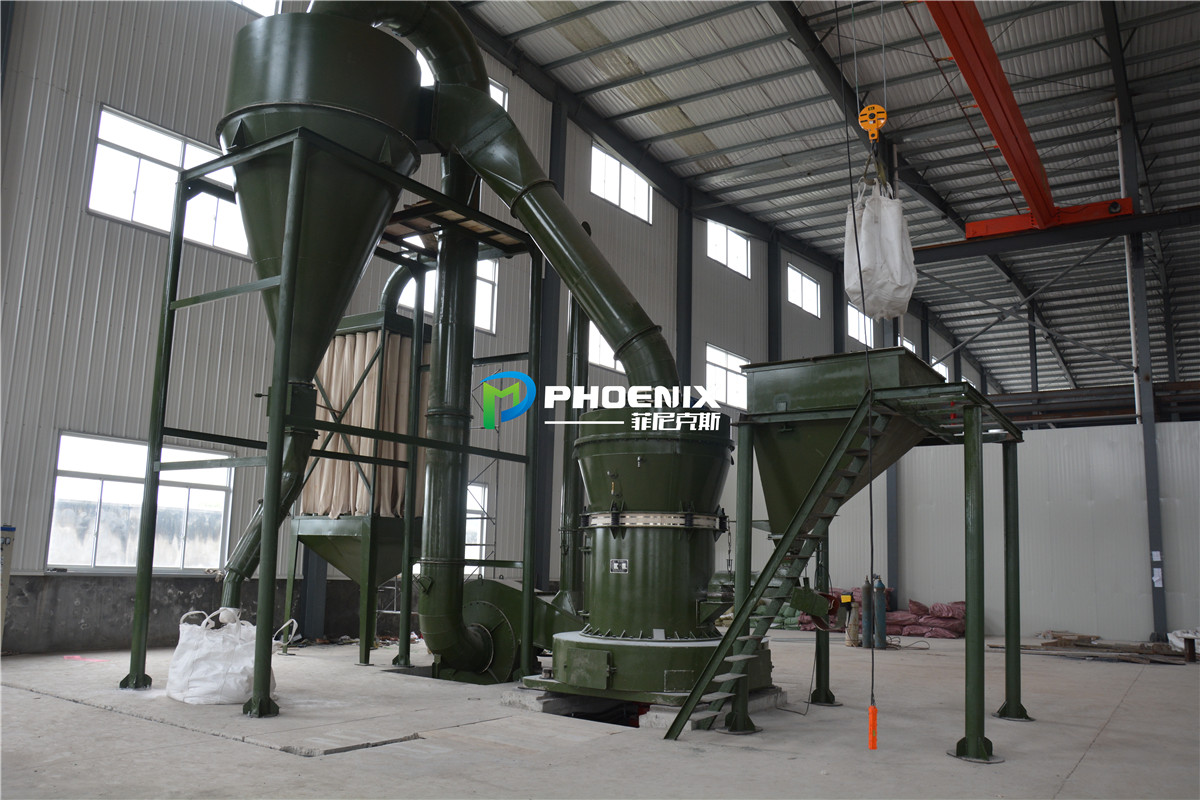 磨粉机安装现场