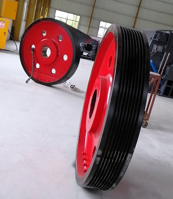 颚式破碎机皮带轮